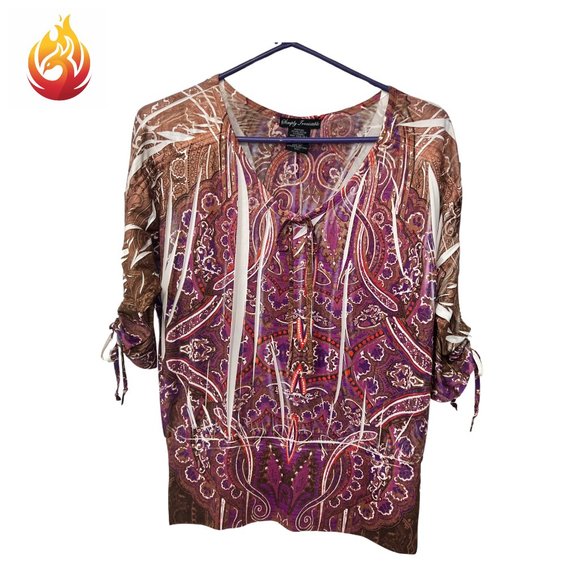 Simply Irresistable Boho Blouse - Picture 1 of 7